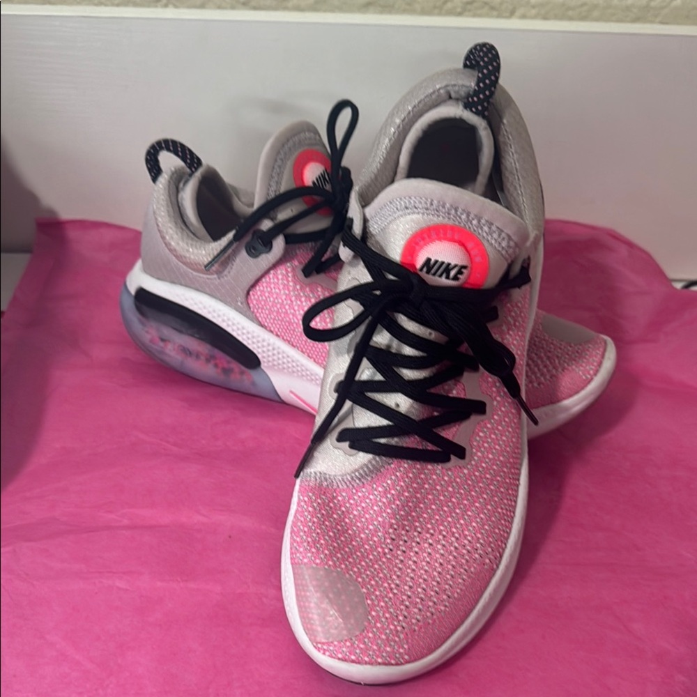 Nike Pink and Gray Sneakers